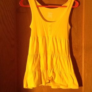 Yellow tank top